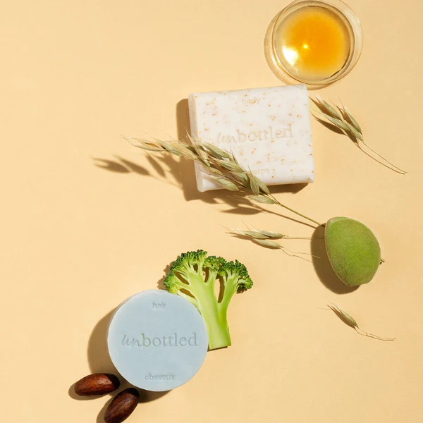 Formulation shampoing solide unbottled